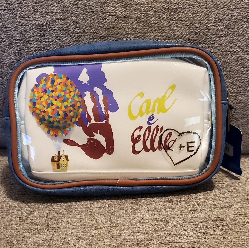Loungefly Disney Up Carl and Ellie Cosmetic Bag